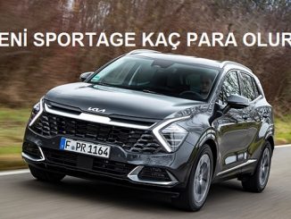 2022 Kia Sportage fiyat listesi