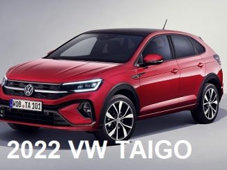 2022 Volkswagen Taigo Coupe SUV.