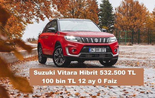 2022 Suzuki Vitara kampanyası