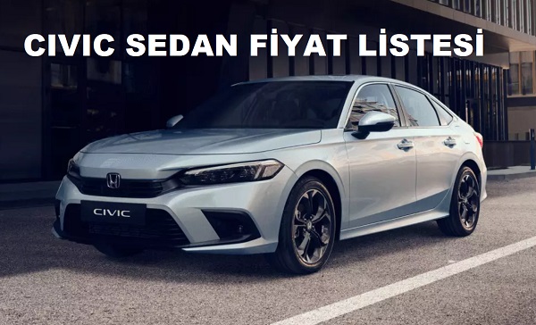 2022 Honda Civic Fiyat Listesi.