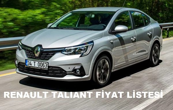 2022 Renault Taliant fiyat listesi