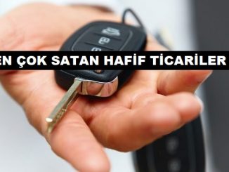 En çok satan hafif ticari araçlar.