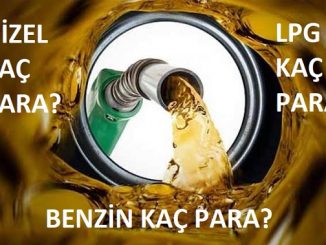 Benzine zam geldi 13 Ağustos.