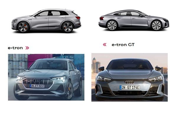 Audi e tron fiyat listesi.