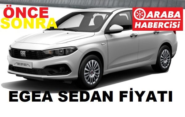 Fiat Egea Sedan ötv matrah indirimi