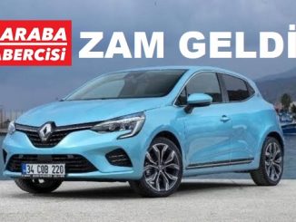 Otomobil Zamları Renault Clio 2022