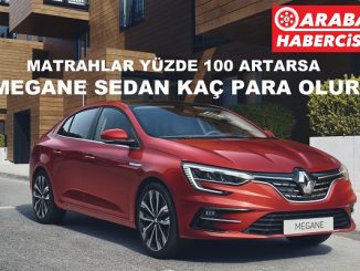 Renault Megane Sedan ötv matrah Aralık.