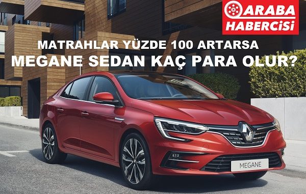 Renault Megane Sedan ötv matrah Aralık.