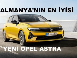 Yeni Opel Astra Yılın Otomobili Almanya.