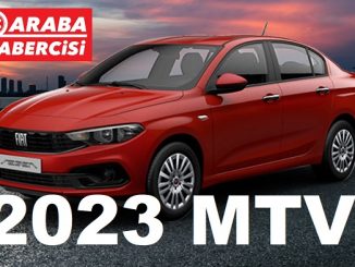 2023 Motorlu Taşıtlar Vergisi MTV.