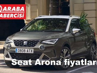 Seat Arona Fiyat listesi Aralık 2022.