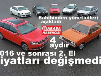 ikinci el araba fiyatları değişmedi sahibinden