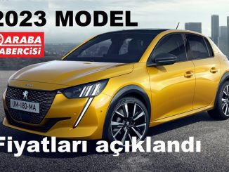 2023 Peugeot 208 Fiyat Listesi Ocak