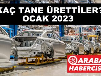 Otomotiv üretim ihracat rakamları 2023 Ocak