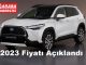 Toyota Corolla Cross 2023 Fiyat Listesi