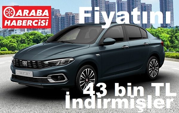 2023 Fiat Egea Sedan fiyatları Mart.