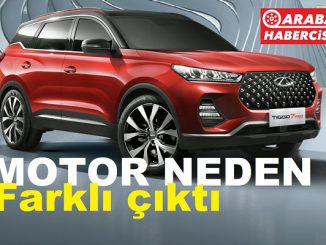 Chery farklı motor açıklaması 2023