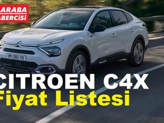 Citroen C4X fiyat listesi Mart 2023.