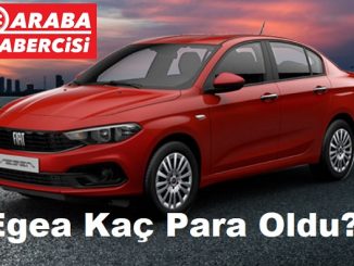 Fiat Egea Sedan Fiyat Listesi Mart 2023