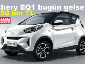 Chery EQ1 fiyat listesi tahmini