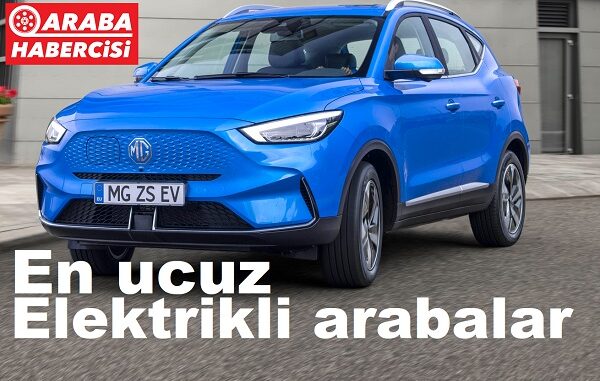 En ucuz elektrikli arabalar Nisan 2023