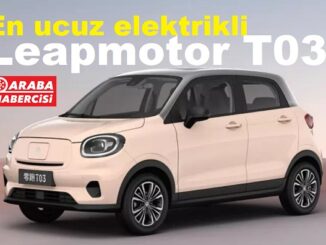 En ucuz elektrikli otomobil Leapmotor T03