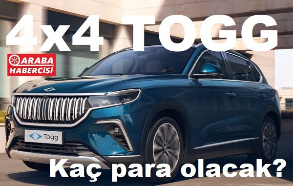 Togg T10x 435 PS fiyat listesi