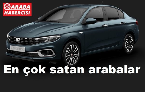 En çok satan arabalar Ocak Nisan 2023