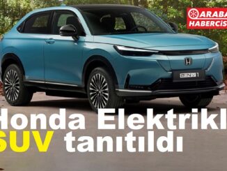 TOGG rakibi elektrikli SUV Honda.