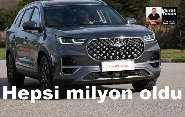 2023 Chery Tiggo fiyat listesi Haziran