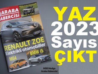 Araba Habercisi Yaz 2023 Sayısı.