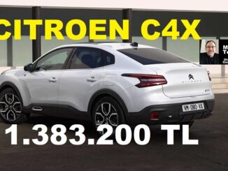 Citroen C4X Temmuz 2023 Fiyatları