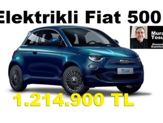 Elektrikli Otomobiller Fiat 500 fiyatları 2023.