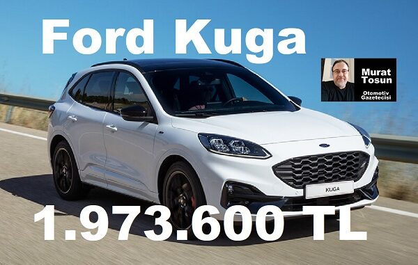 Ford Kuga Fiyat Listesi 2023 Haziran.