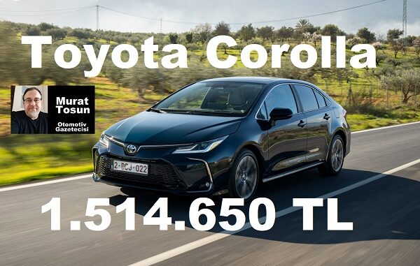 Toyota Corolla 0 km 2023 Fiyatları