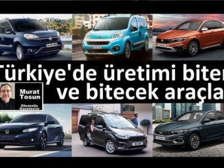 üretimi biten otomobiller Türkiye 2023