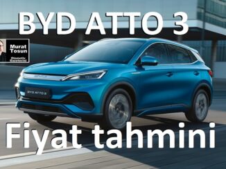 BYD ATTO 3 Fiyat Tahmini