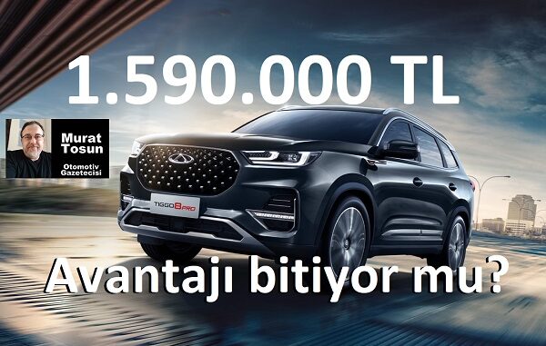 Chery Tiggo Fiyat Listesi Eylül 2023