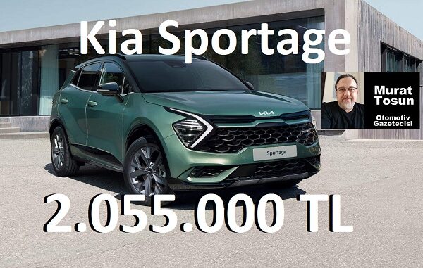 Kia Sportage Eylül 2023 Fiyat Listesi