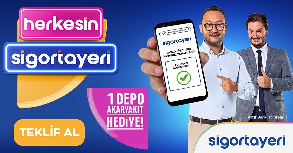 Sigortayeri 1 Depo Akaryakıt Hediyeli