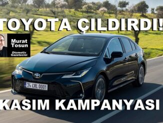 0 km kampanyaları Toyota Kasım 2023