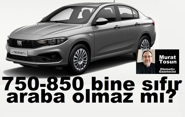 0 km otomobil fiyatları Kasım 2023.