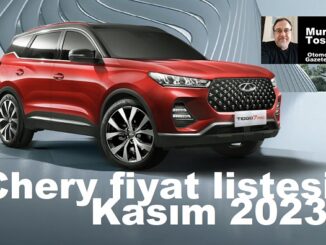 Chery Fiyat Listesi Kasım 2023