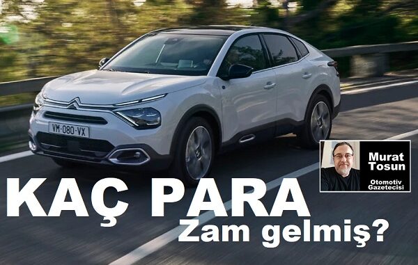 Citroen C4X Fiyat Listesi Kasım 2023