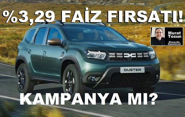 Dacia Duster Fiyat Listesi Kasım 2023