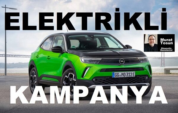 Elektrikli Otomobiller Opel Kasım 2023.