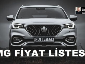 MG Fiyat Listesi Kasım 2023