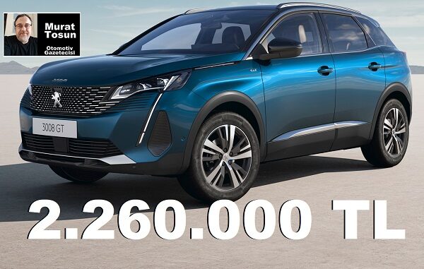 Peugeot 3008 Fiyat Listesi Kasım 2023