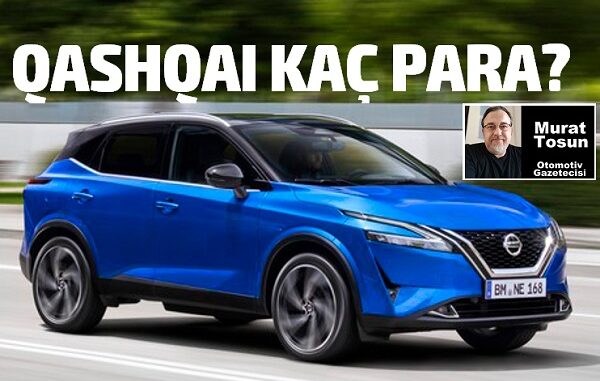 Nissan Qashqai Fiyat Listesi Aralık 2023.