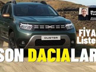 2024 Dacia Duster Fiyat Listesi Ocak